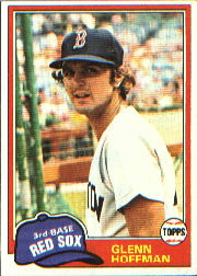 1981 Topps Baseball Cards      349     Glenn Hoffman RC